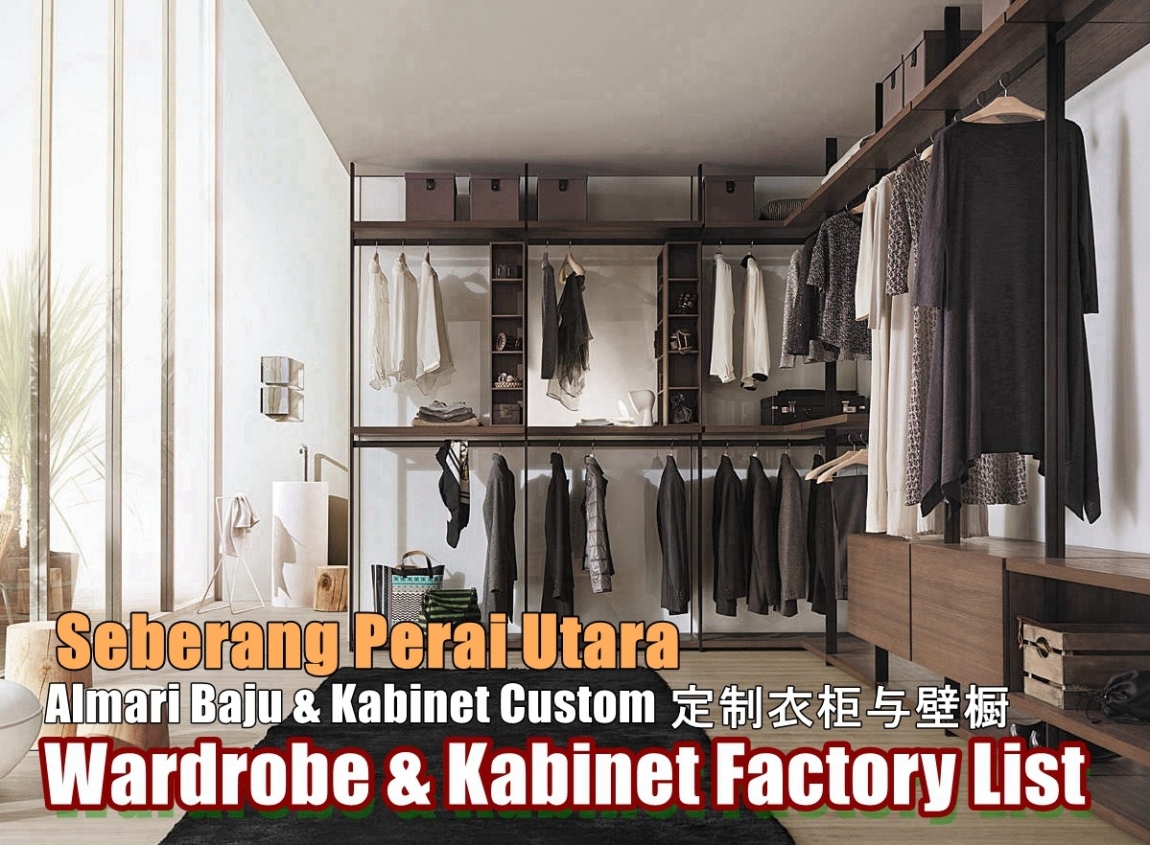 Wardrobe Seberang Perai Utama Penang / Butterworth / Simpang Ampat / Bukit Mertajam Built-in Furniture Works Built-in Furniture - Wardrobe & Cabinet  Merchant Lists