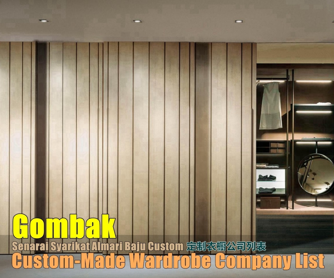 Wardrobe Gombak Selangor / Klang / Klang Valley / Kuala Lumpur Built-in Furniture Works Built-in Furniture - Wardrobe & Cabinet  Merchant Lists