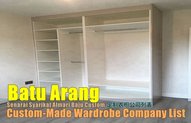 Wardrobe Batu Arang