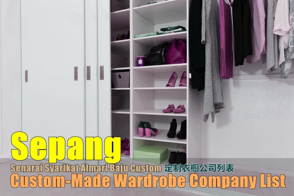 Almari Baju Sepang Kerja Menbuat Perabot Bina Dalam Di Selangor / Klang / Lembah Klang / Kuala Lumpur Perabot Built-in - Kabinet Baju & Almari Tersuai Senarai Pedagang