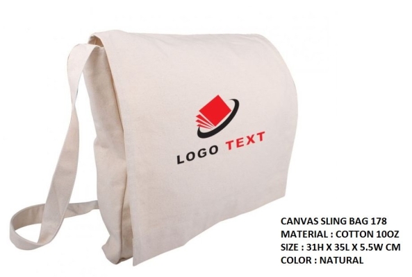 CANVAS SLING BAG 178 