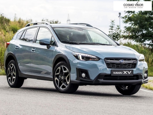 SUBARU XV 2017 - ABOVE = COSMO DOOR VISOR