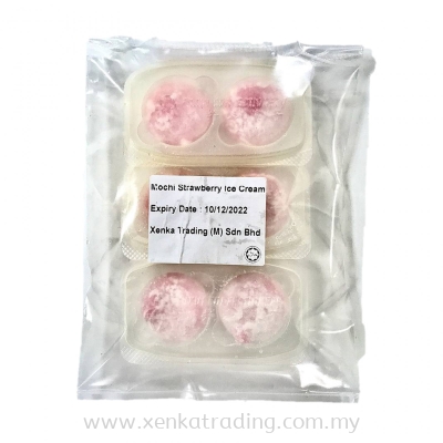 XK686 Mochi Ice Cream Strawberry (HALAL) 