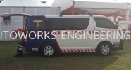 AMBULANCE TOYOTA HIACE ROOF RENDAH 2.5L DIESEL TURBO 2023 Conversion Ambulans 