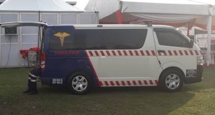 AMBULANCE TOYOTA HIACE ROOF RENDAH 2.5L DIESEL TURBO 2023