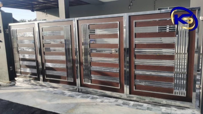 Folding Gate Lorong Permata 5/1, Bandar Permata Lunas