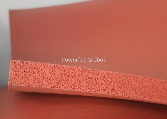 Red Silicone Sponge