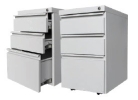 Steel mobile pedestal with ball bearing slide - 2 drawer 1 filing Steel cabinet Office Steel Filing Cabinet Office Filing Cabinet