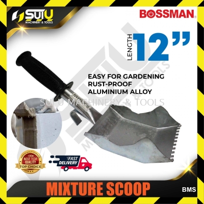 BOSSMAN BMS 1PCS 12" Mixture Scoop