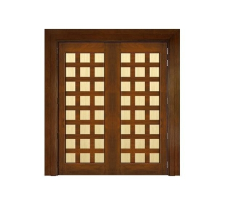 Solid Wooden Main Door USA-03