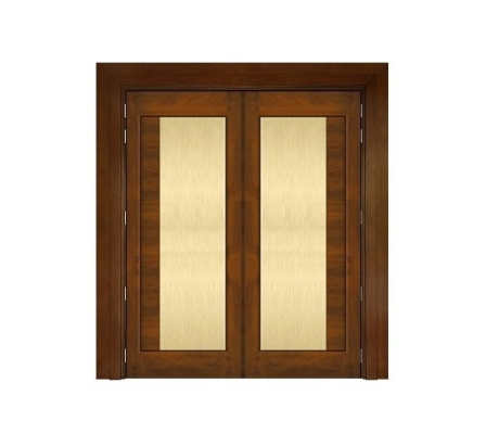 Solid Wooden Main Door USA-23