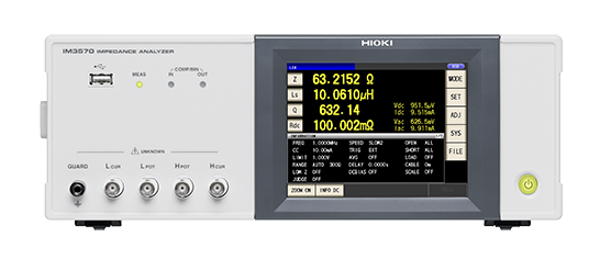 HIOKI IM3570 IMPEDANCE ANALYZER