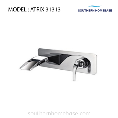 BATHROOM BASIN TAP WALL CONCEALED WASH BASIN MIXER ELITE ATRIX 31313