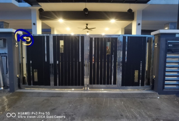 Folding Gate Jalan SI 4, Taman Semaramg Intan, Dengkil