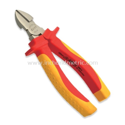 VDE Insulated Diagonal Plier (Yellow & Orange)