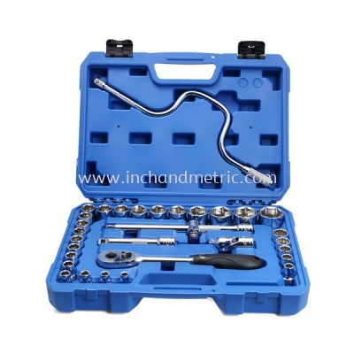 H02208 (32pcs 12.5mm Drive Socket Set_Metric)