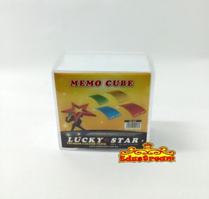 Lucky Star Memo Cube 90mm x 90mm