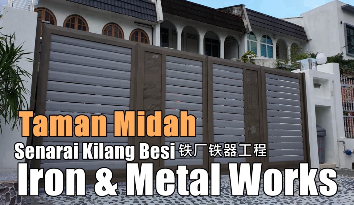 Kilang Grill Besi Di Taman Midah Kerja-kerja Besi Di Selangor / Kuala Lumpur / Klang / Puchong  / Kepong  / Shah Alam Grill / Besi / Kilang Metal Senarai Pedagang