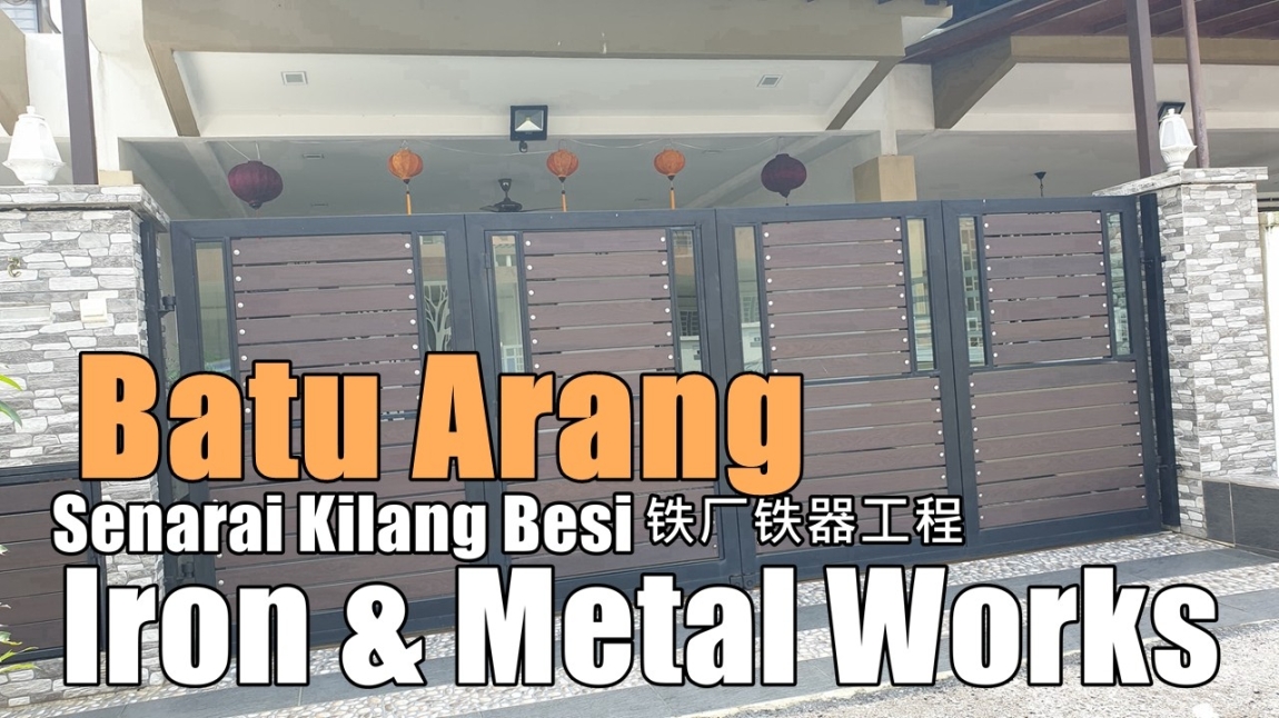 Kilang Grill Besi Di Batu Arang Kerja-kerja Besi Di Selangor / Kuala Lumpur / Klang / Puchong  / Kepong  / Shah Alam Grill / Besi / Kilang Metal Senarai Pedagang