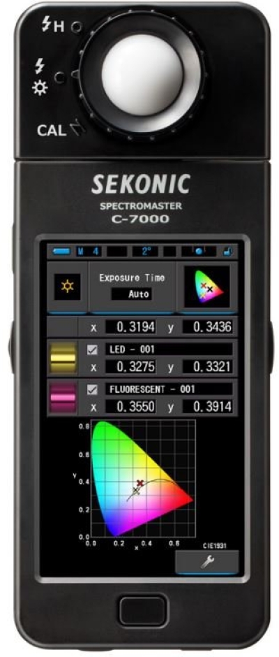 SPECTROMETER - SEKONIC SPECTROMASTER C-7000