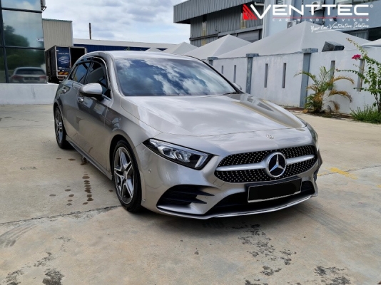 MERCEDES A-CLASS W177 HATCHBACK 2019 - ABOVE = VENTTEC DOOR VISOR