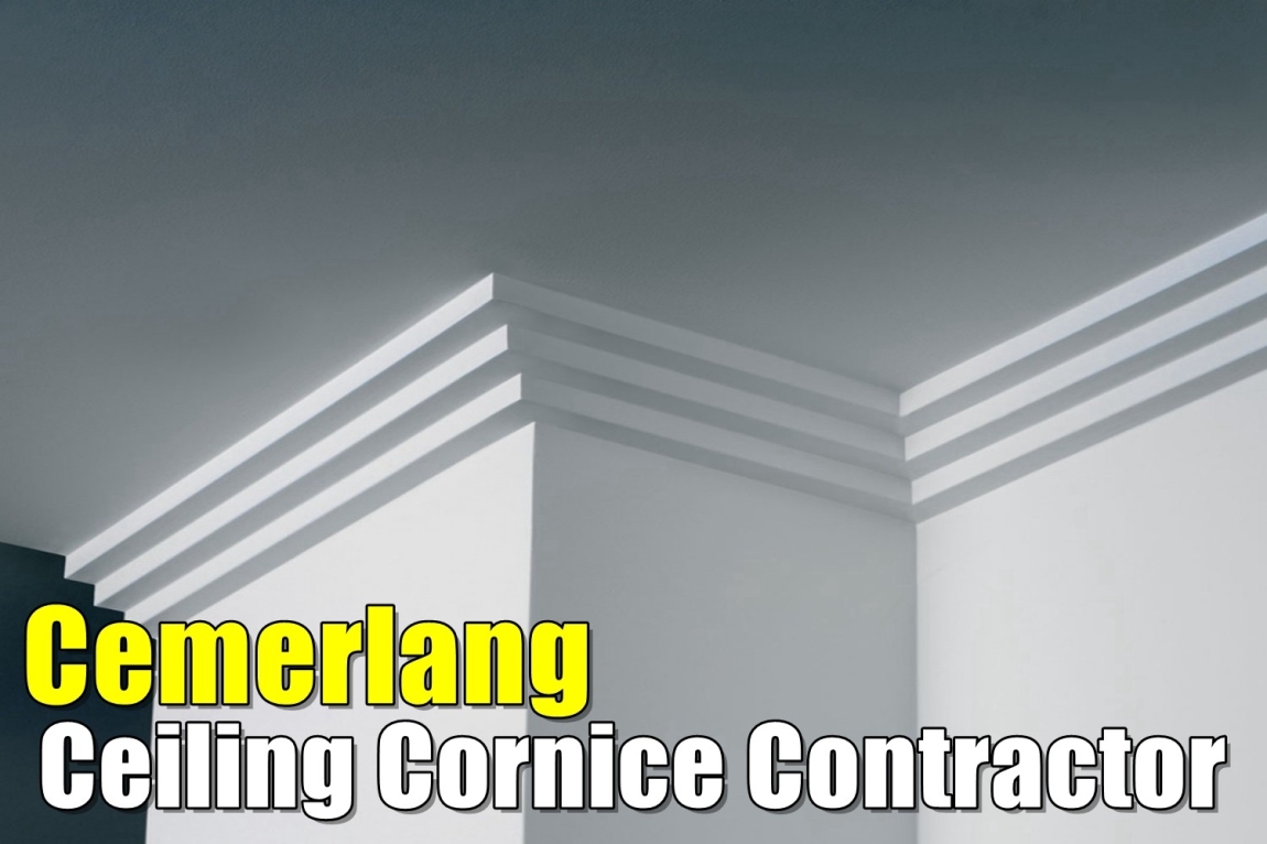 Plaster Ceiling Cornice Cemerlang Johor Bahru / Skudai / Pasir Gudang / Masai Siling Kapur Senarai Pedagang