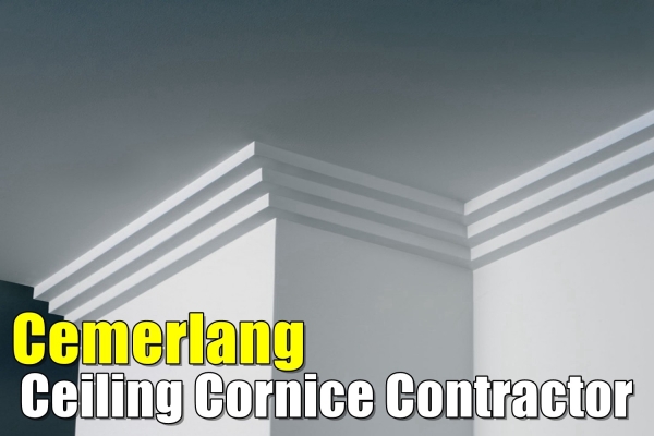 Plaster Ceiling Cornice Cemerlang