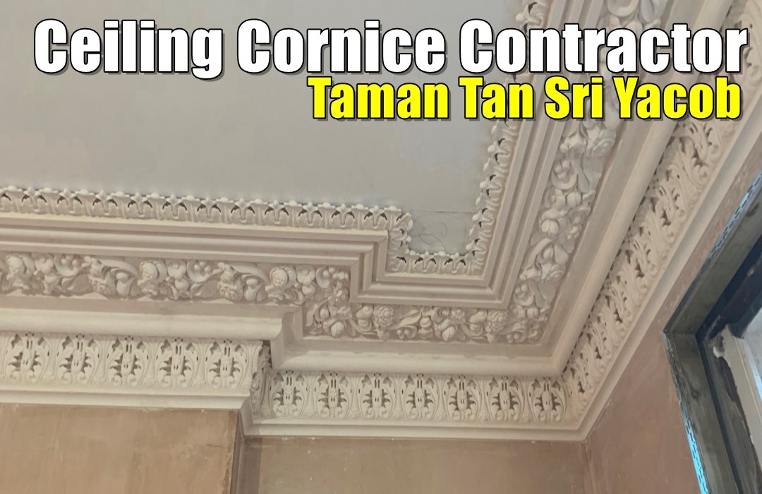 Plaster Ceiling Cornice Taman Tan Sri Yacob Johor Bahru / Skudai / Pasir Gudang / Masai Siling Kapur Senarai Pedagang