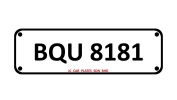 BQU 8181 SPECIAL NUMBER 4 DIGIT