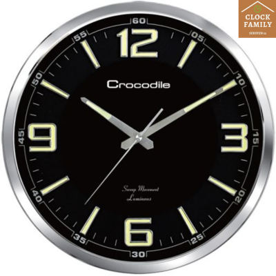 CROCODILE CW8805 SERIES LUMINOUS WALL CLOCK