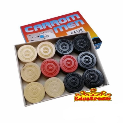 Omiya High Quality Wooden Carrom Men CA130