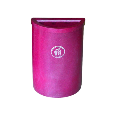 PB45 Polythylene Semi Round Bin Open Top