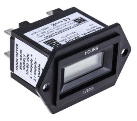  896-6970 - RS PRO Hour Meter Counter, 6 Digit, 10  80 V dc