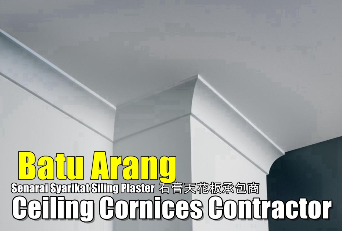 Ceiling Cornice Batu Arang Selangor / Kuala Lumpur / Klang Plaster Ceiling Merchant Lists