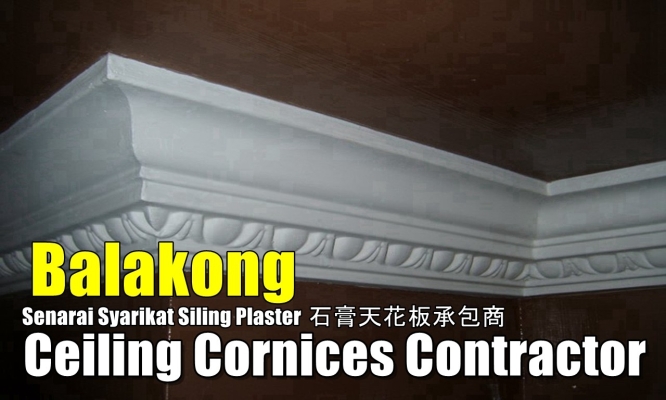 Ceiling Cornice Balakong