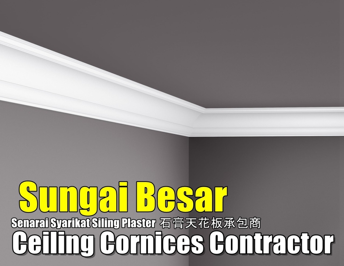 Ceiling Cornice Sungai Besar Selangor / Kuala Lumpur / Klang Plaster Ceiling Merchant Lists
