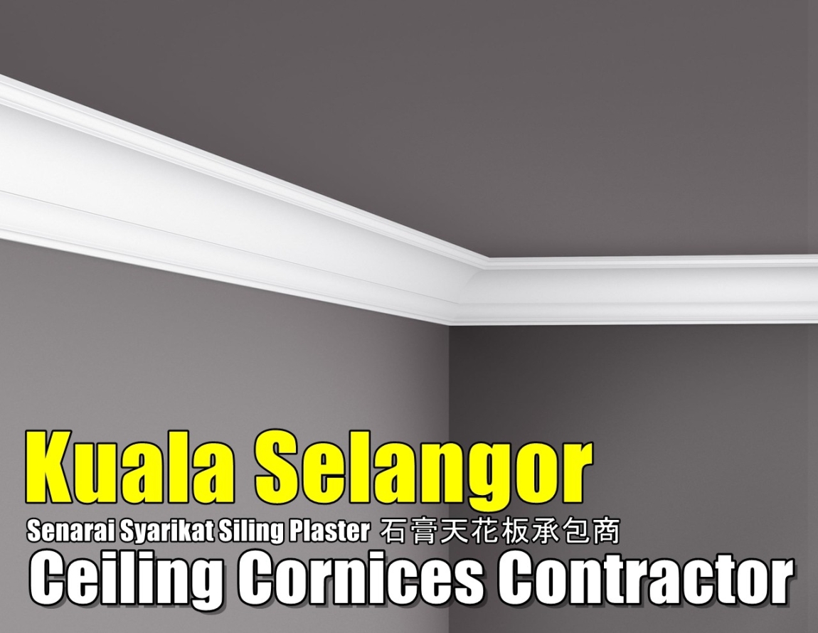 Ceiling Cornice Kuala Selangor Selangor / Kuala Lumpur / Klang Plaster Ceiling Merchant Lists