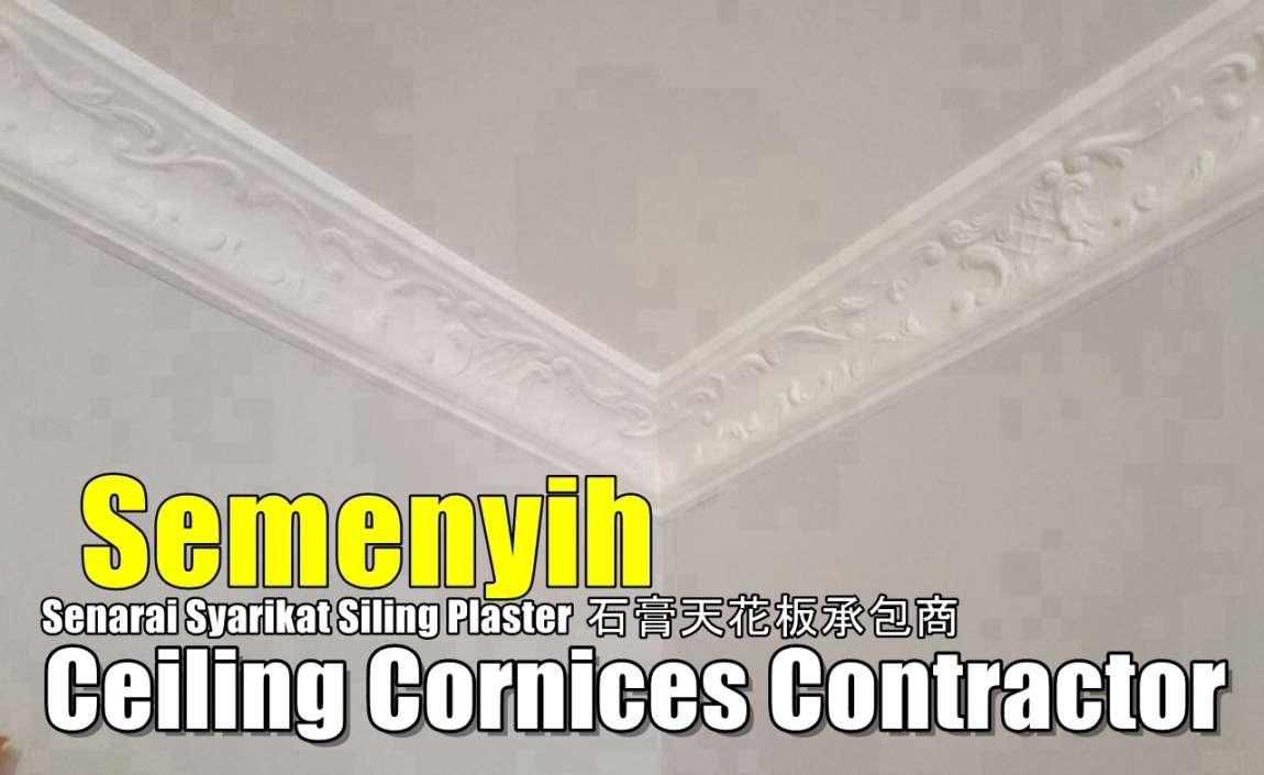 Ceiling Cornice Semenyih Selangor / Kuala Lumpur / Klang Plaster Ceiling Merchant Lists