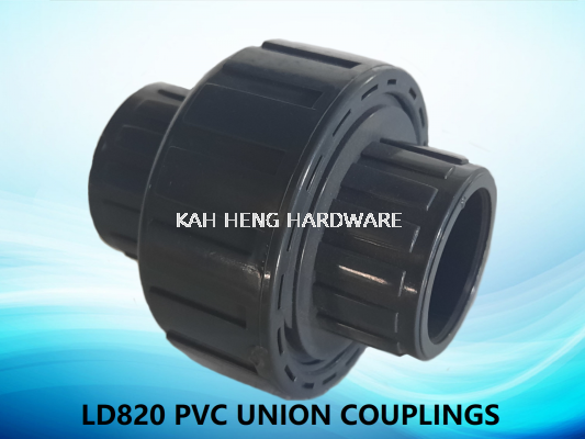 LD820 PVC UNION COUPLINGS