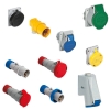 Pluso Industrial Plugs And Sockets - 16/32/63/125 A ILME Connector Cable Management Systems