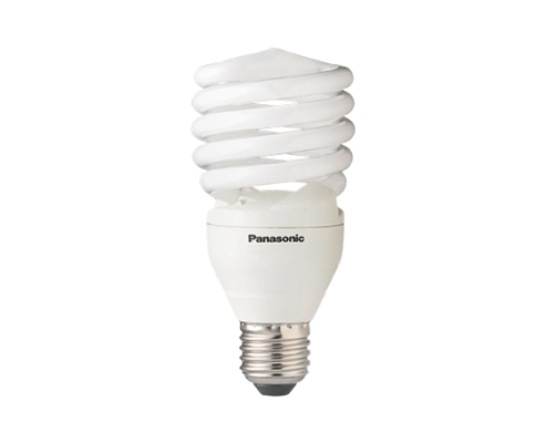 Panasonic Energy Saving Bulb - Spiral CFL - EFDHV15D65T1