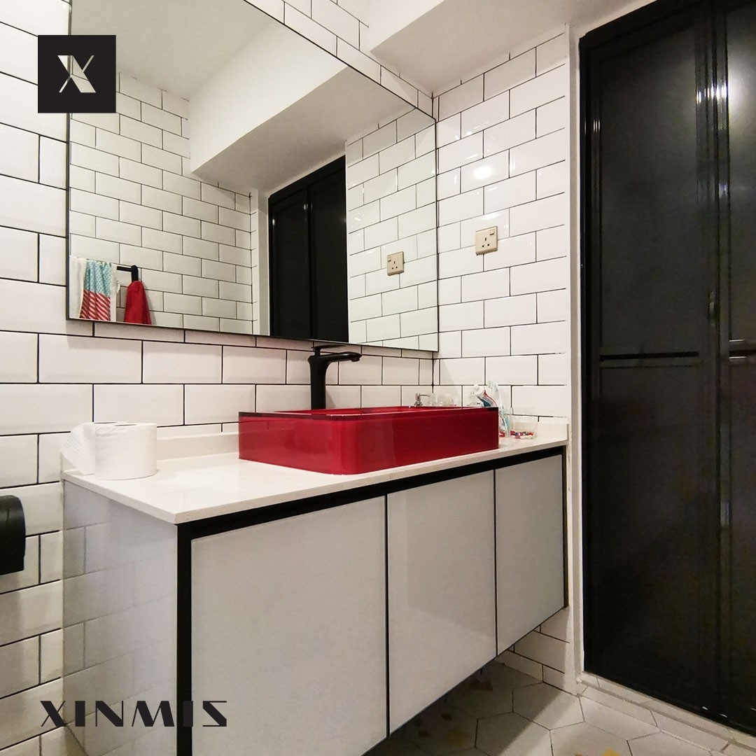 Xinmis 05 Ready Made Wash Basin Cabinet Bathroom / Washroom Choose Sample / Pattern Chart