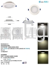 18w Recessed Downlight DOWNLIGHT (SURFACE / RECESSED)