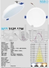 12w Recessed Downlight DOWNLIGHT (SURFACE / RECESSED)