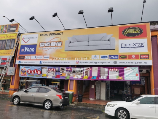 Egift Furniture Taman Sentosa- Billboard Signage 