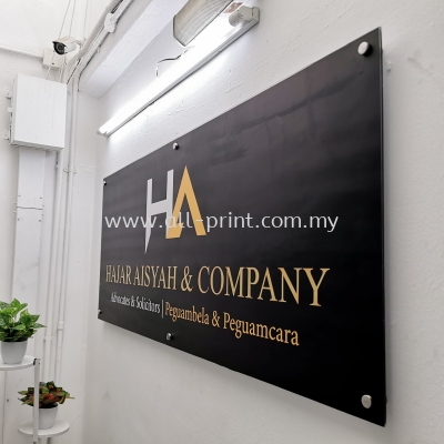 Hajar Aisyah & Company cheras - Acrylic Signage 
