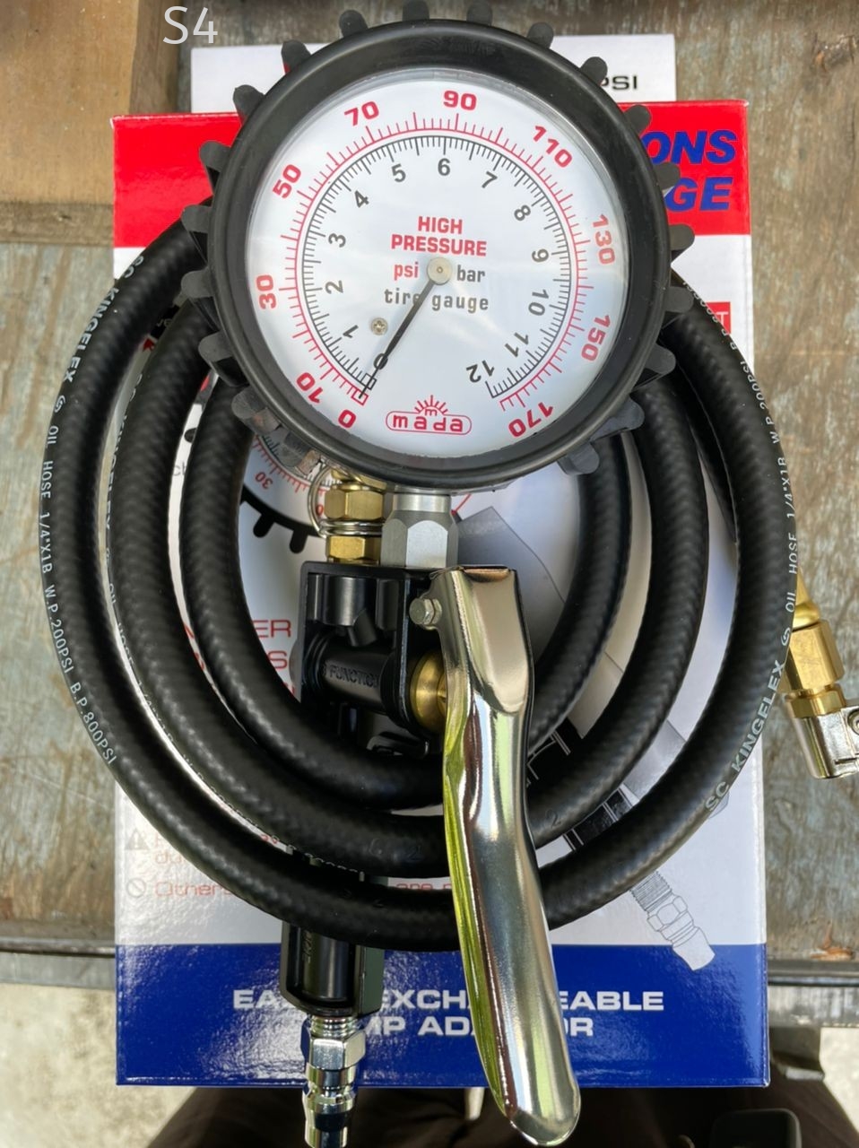 Import Grade 3 In 1 Tire Pressure Gauge