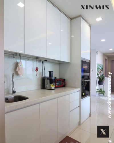 Contoh Reka Bentuk Kabinet Dapur Aluminium Set Dinding Di Melaka