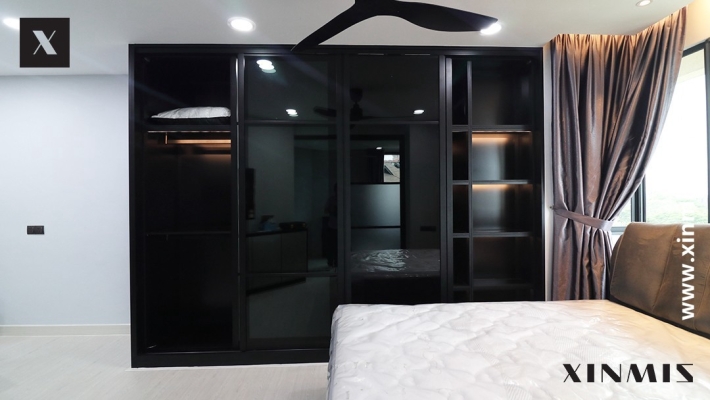 Selangor Aluminium Wardrobe Design Sample