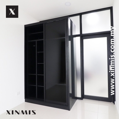 Klang Valley Aluminium Wardrobe Design Sample